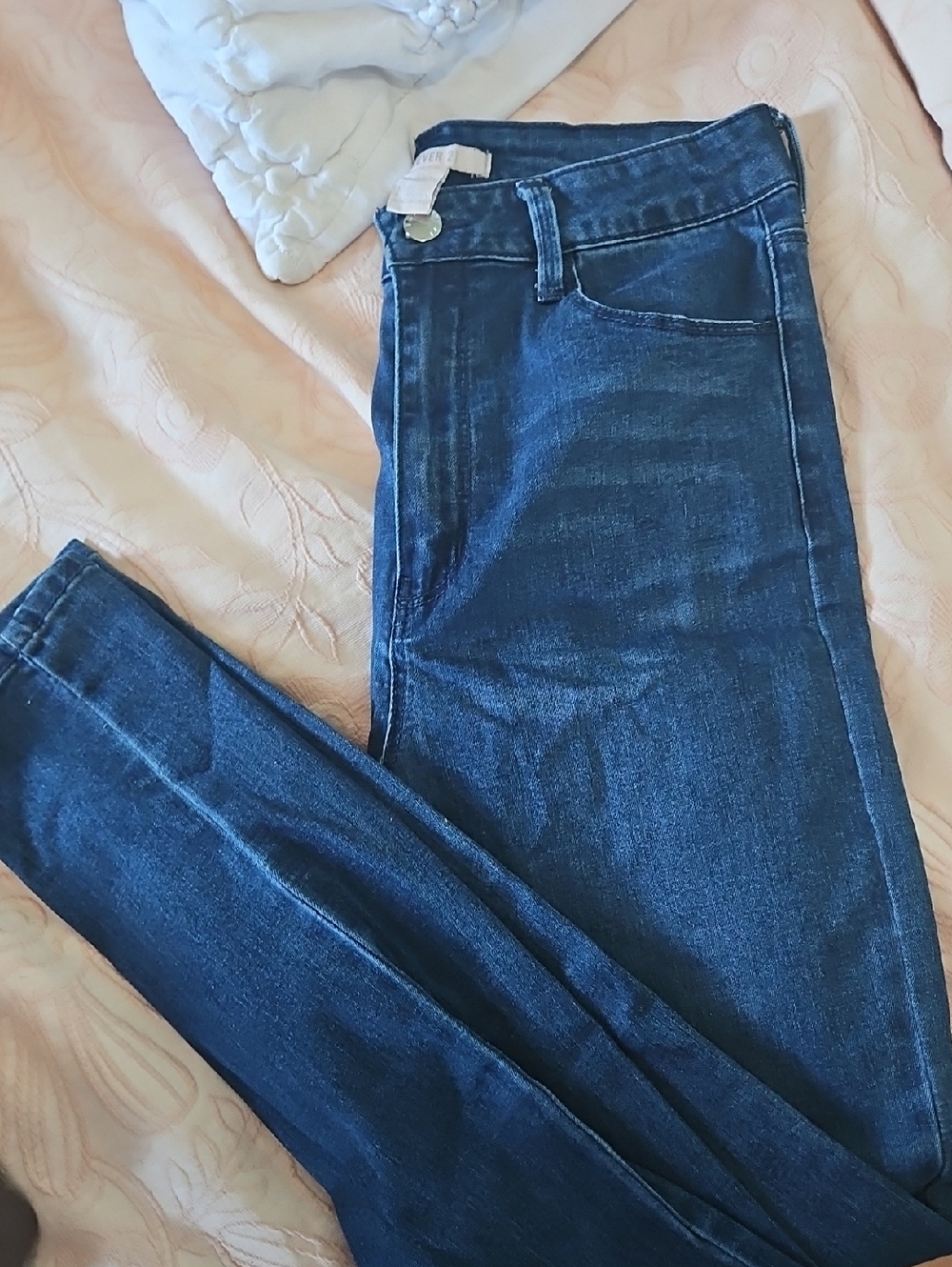 Forever 21 Dark Blue Skinny Jeans